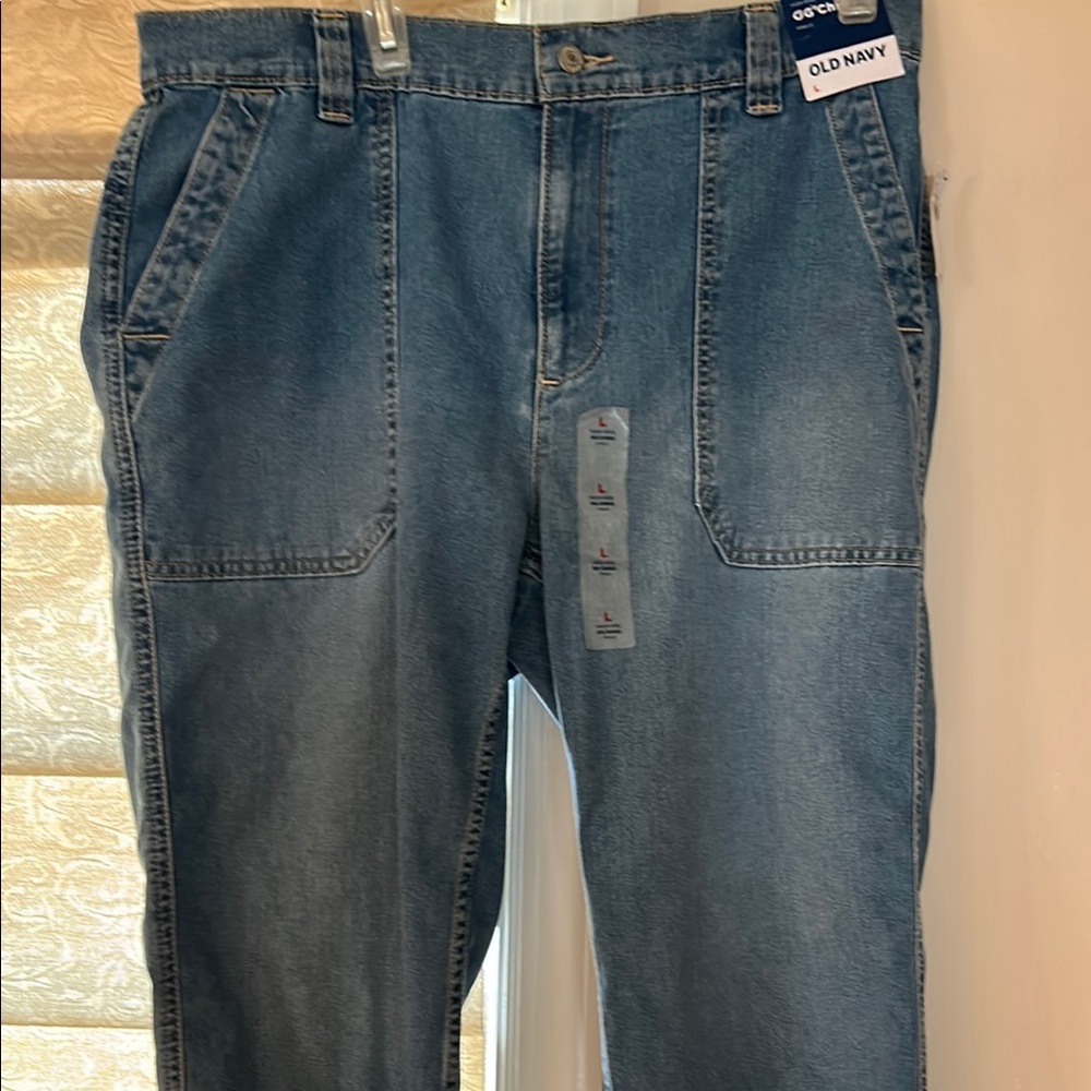 Old Navy Blue Relaxed Fit Jeans New with tags Timeless Comfort